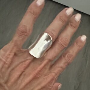 Banana Republic Polished Silver Ring